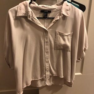 Short sleeve crop top